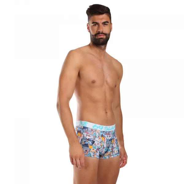 Pánske boxerky 69SLAM Hip SUMMER YACHT (MSYSYH-PO) S, trenky