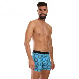 Pánske boxerky 69SLAM fit bamboo SKULL MANDALA (MPBSKM-BB) M, trenky