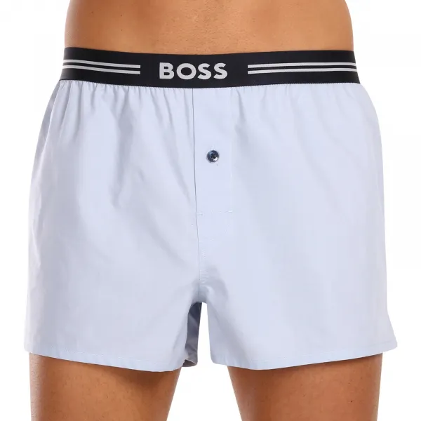 3PACK pánske trenky BOSS viacfarebné (50480034 403) S, trenírky