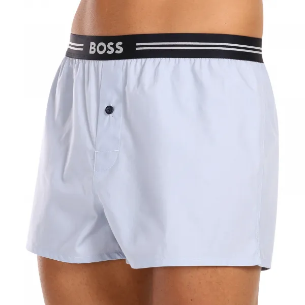 3PACK pánske trenky BOSS viacfarebné (50480034 403) S, trenírky