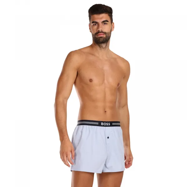 3PACK pánske trenky BOSS viacfarebné (50480034 403) S, trenírky