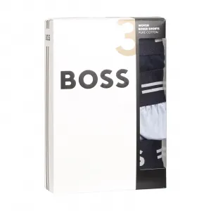3PACK pánske trenky BOSS viacfarebné (50480034 403) S, trenírky