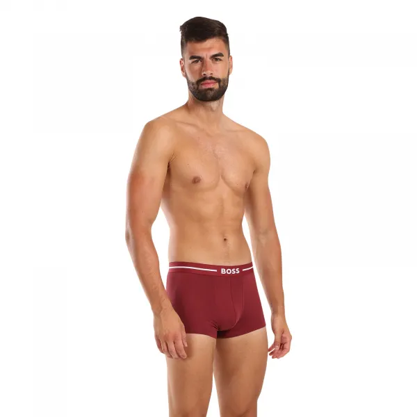 3PACK pánske boxerky BOSS viacfarebné (50517833 972) M, trenky
