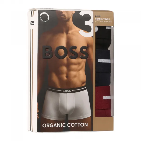 3PACK pánske boxerky BOSS viacfarebné (50517833 972) M, trenky