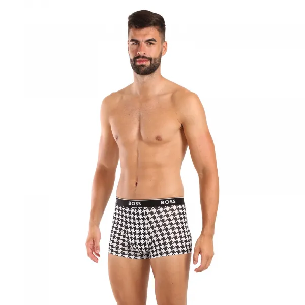 3PACK pánske boxerky BOSS viacfarebné (50517829 965) M, trenky