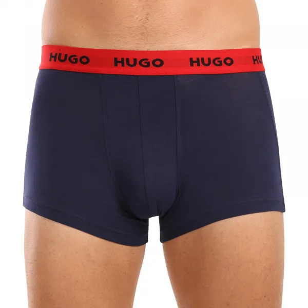 3PACK pánske boxerky HUGO viacfarebné (50517878 962) M, trenky