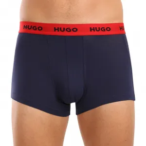 3PACK pánske boxerky HUGO viacfarebné (50517878 962) M, trenky