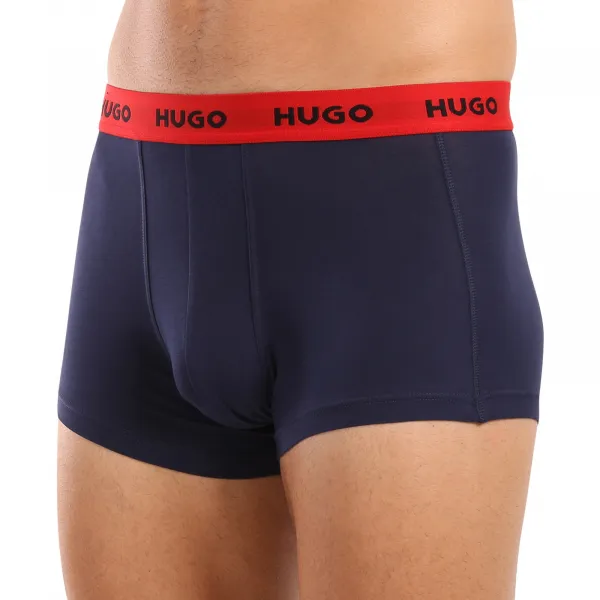 3PACK pánske boxerky HUGO viacfarebné (50517878 962) M, trenky