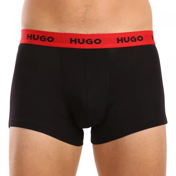 3PACK pánske boxerky HUGO viacfarebné (50517878 962) M, trenky
