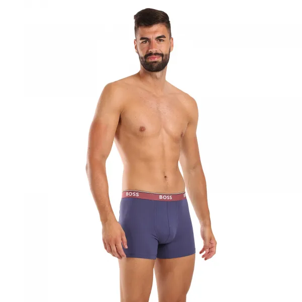3PACK pánske boxerky BOSS viacfarebné (50517828 984) M, trenky