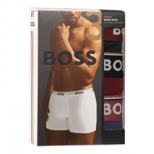 3PACK pánske boxerky BOSS viacfarebné (50517828 984) M, trenky