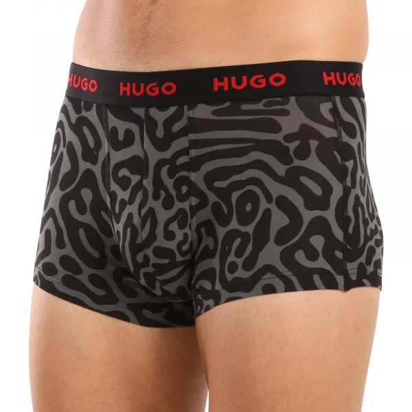 3PACK pánske boxerky HUGO viacfarebné (50517894 974) M, trenky