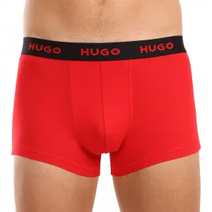3PACK pánske boxerky HUGO viacfarebné (50517894 974) M, trenky