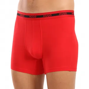 3PACK pánske boxerky HUGO viacfarebné (50520475 971) M, trenky