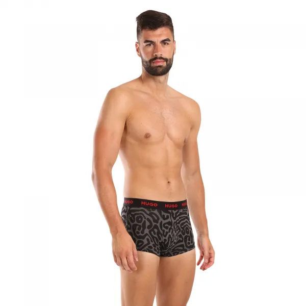 3PACK pánske boxerky HUGO viacfarebné (50517894 974) M, trenky