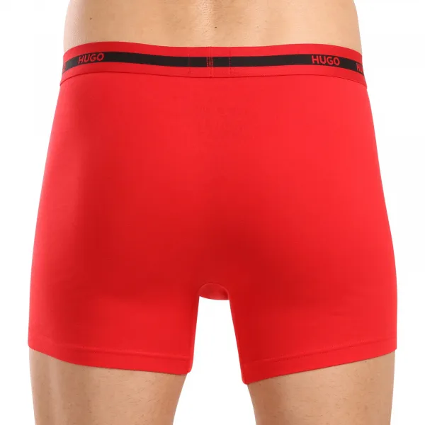 3PACK pánske boxerky HUGO viacfarebné (50520475 971) M, trenky