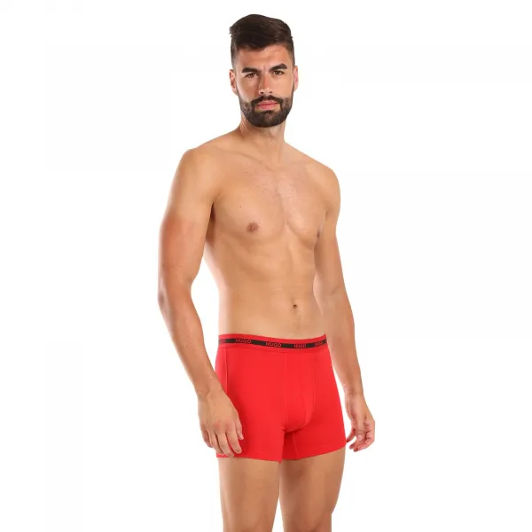 3PACK pánske boxerky HUGO viacfarebné (50520475 971) M, trenky