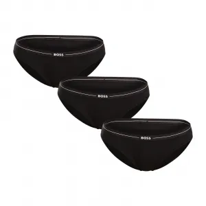 3PACK dámske nohavičky BOSS čierné (50510016 001) M