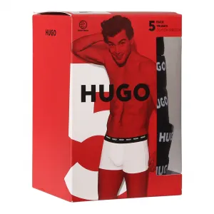 5PACK pánske boxerky HUGO viacfarebné (50479944 981) M, trenky