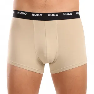5PACK pánske boxerky HUGO viacfarebné (50479944 981) M, trenky