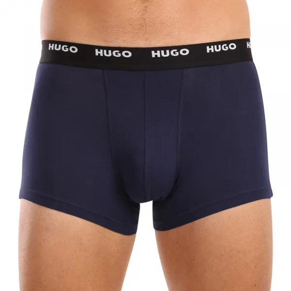 5PACK pánske boxerky HUGO viacfarebné (50479944 981) M, trenky