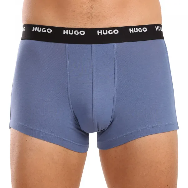 5PACK pánske boxerky HUGO viacfarebné (50479944 981) M, trenky