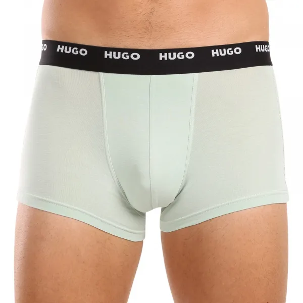 5PACK pánske boxerky HUGO viacfarebné (50479944 981) M, trenky