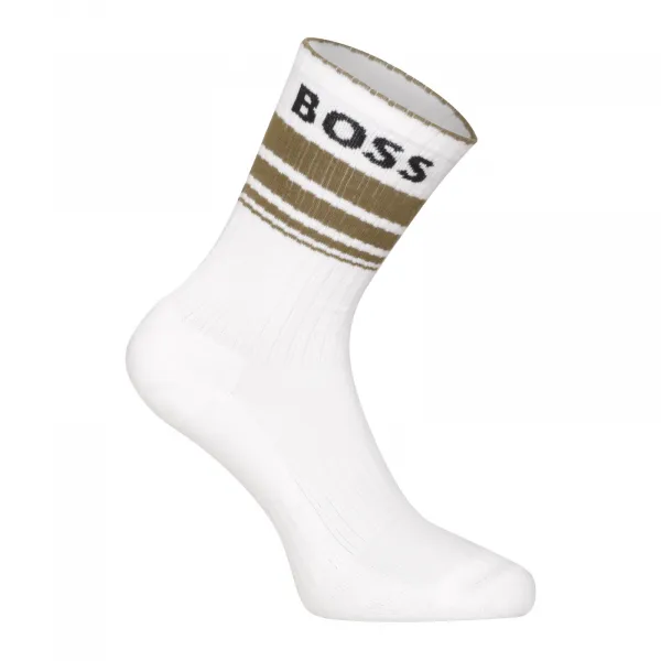 3PACK ponožky BOSS bielé (50515143 101) M
