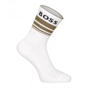 3PACK ponožky BOSS bielé (50515143 101) M