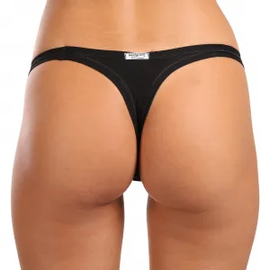 Dámske tangá Lovelygirl čierna (1992-black) S