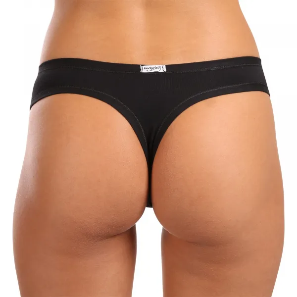 Dámske tangá Lovelygirl čierna (3884-black) M