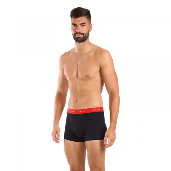 3PACK pánske boxerky Tommy Hilfiger tmavo modré (UM0UM02763 0S0) M, trenky