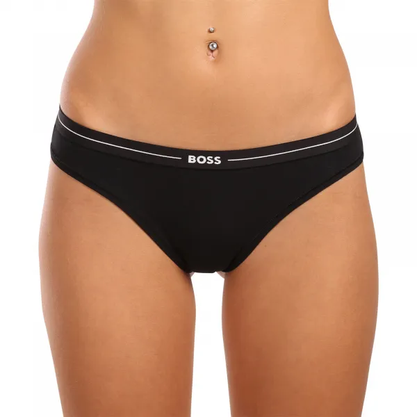 3PACK dámske nohavičky BOSS čierné (50510016 001) M
