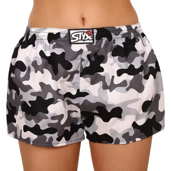 3PACK dámske trenky Styx art klasická guma viacfarebné (3K14744) S, trenírky