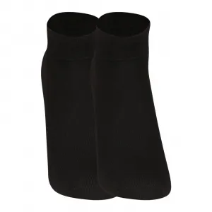 10PACK ponožky Nedeto nízke bambusové čierne (10PBN01) S