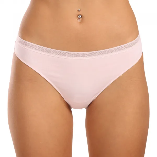 3PACK dámske tangá Tommy Hilfiger viacfarebná (UW0UW04890 0VV) S