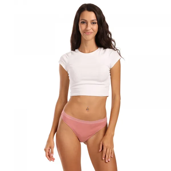 3PACK dámske tangá Tommy Hilfiger viacfarebná (UW0UW04890 0VV) S