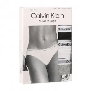 3PACK dámske nohavičky Calvin Klein viacfarebné (QD5207E-MPI) M