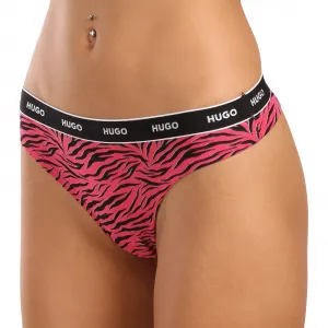 3PACK dámske tangá HUGO viacferbná (50495870 661) M