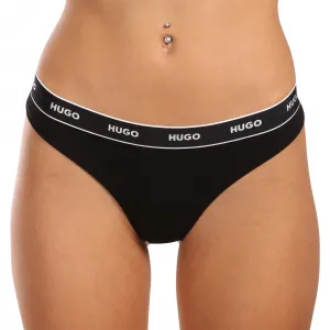 3PACK dámske tangá HUGO viacferbná (50495870 661) M