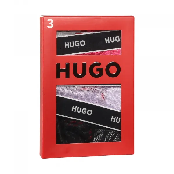 3PACK dámske tangá HUGO viacferbná (50523829 960) M