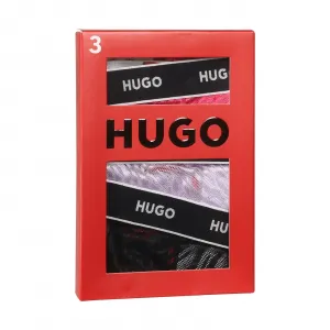 3PACK dámske tangá HUGO viacferbná (50523829 960) M