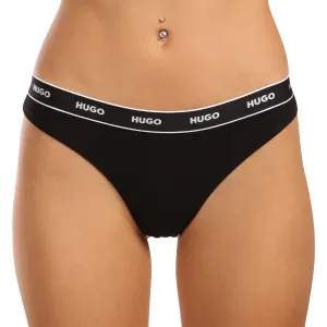3PACK dámske tangá HUGO viacferbná (50480150 962) M