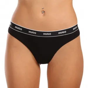 3PACK dámske tangá HUGO viacferbná (50495870 536) M