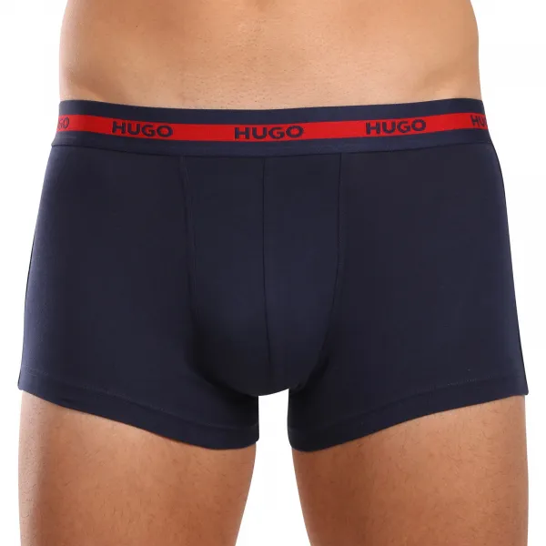 3PACK pánske boxerky HUGO viacfarebné (50517883 970) M, trenky