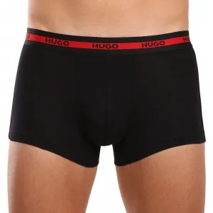 3PACK pánske boxerky HUGO viacfarebné (50517883 970) M, trenky