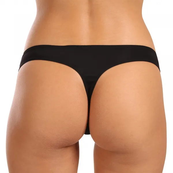 3PACK dámske tangá BOSS čierná (50520431 001) S