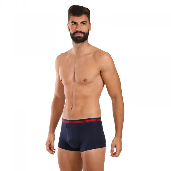 3PACK pánske boxerky HUGO viacfarebné (50517883 970) M, trenky
