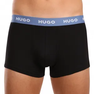 3PACK pánske boxerky HUGO viacfarebné (50517878 961) M, trenky