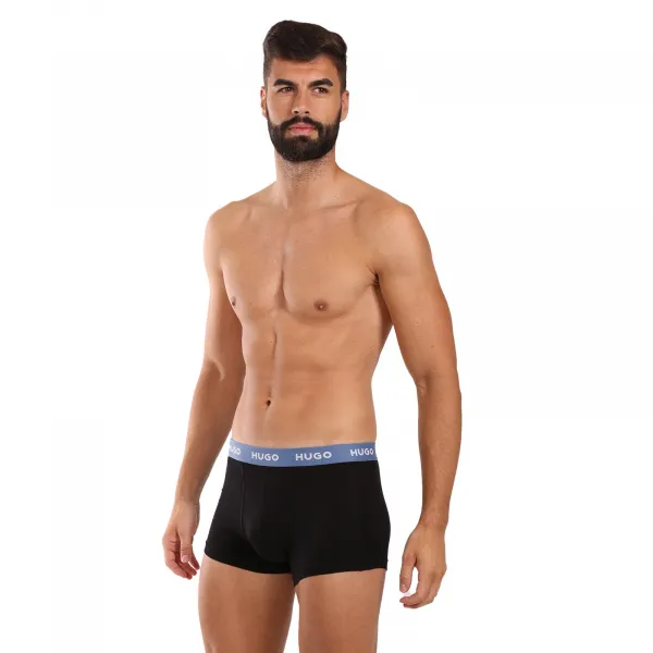 3PACK pánske boxerky HUGO viacfarebné (50517878 961) M, trenky